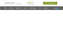 Desktop Screenshot of marinaesthetics.com